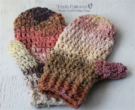 crocheting gloves free patterns